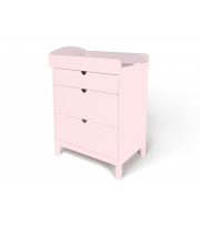 Комод-пеленатор Smart Dresser - светло-розовый