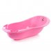 Ванночка детская Pingwin из пластмассы, розовая
