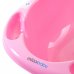 Ванночка детская Pingwin из пластмассы, розовая