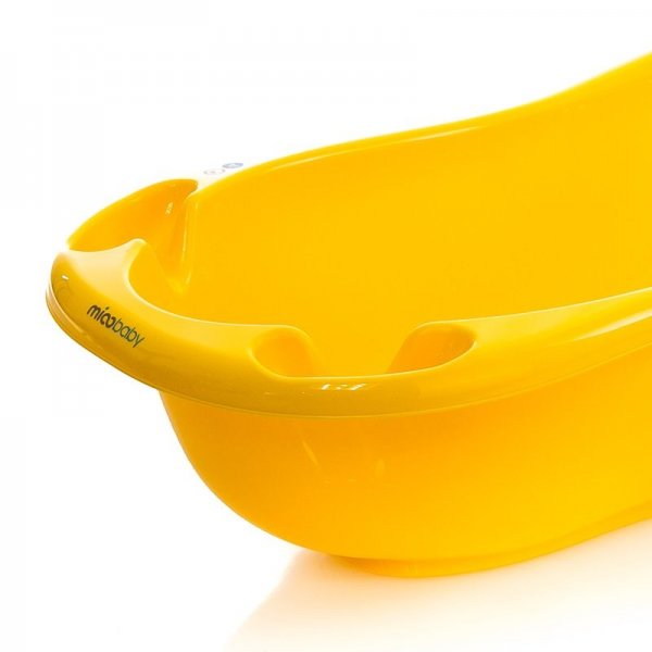 Ванночка дитяча Slonik із пластмаси, жовта