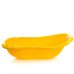 Ванночка детская Kotek из пластмассы, желтая