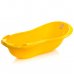 Ванночка детская Kotek из пластмассы, желтая