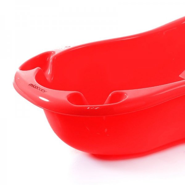 Ванночка детская Kotek из пластмассы, красная