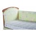 Ліжко Qvatro захист на стіночки в ліжечку салатове (ведмедик, бджілка, зірка)