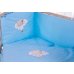 Дитяче ліжко Qvatro Ellite AE-08 аплікація Блакитний (ведмедик спить на хмарі)