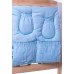 Дитяче ліжко Qvatro Ellite AE-08 аплікація Блакитний (ведмедик спить на хмарі)