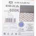 Коляска 2 в 1 Adamex Erika Eco 600K темный беж-шоколад(лен)