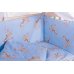 Дитяче ліжко Qvatro Gold RG-08 малюнок блакитний (жирафік)