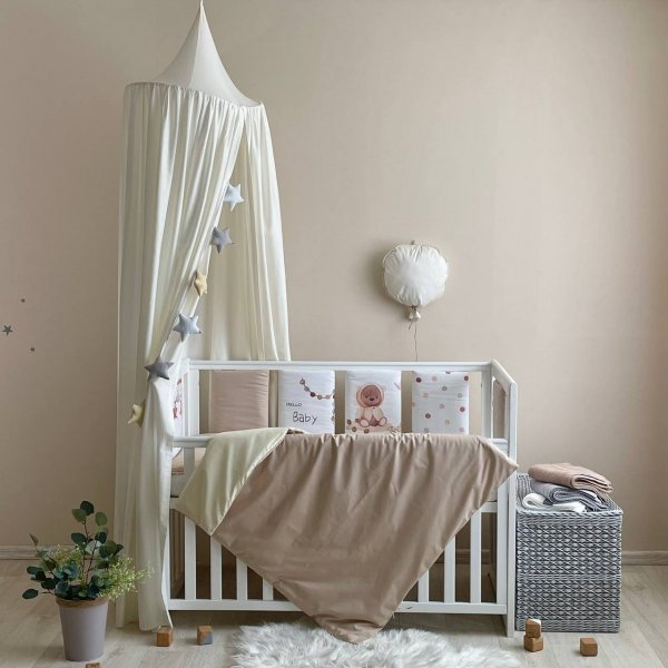 Комплект постельного белья для новорождённого "Мозайка" Мишка