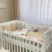 Комплект постельного белья для новорождённого Арт Дизайн "Енотик" 140х70, цвет бежевый