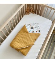 Плед- конверт с одеялом Baby Dream Радуги