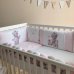 Комплект постельного белья для новорождённого Kids toys Мишка розовый NEW