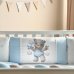 Комплект постельного белья для новорождённого Kids toys Мишка голубой NEW