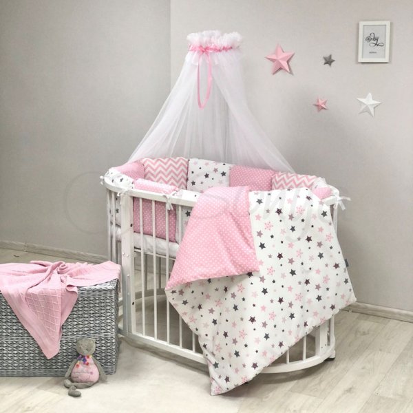 Baby Design Stars рожевий