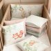 Комплект постельного белья для новорождённого Колекція №9 Happy Day пудра