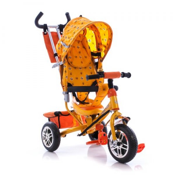 Велосипед триколісний Azimut жовтий