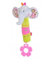 Іграшка з пищалкою "Винахідливий слоник" (Висота 27см) "BabyOno"
