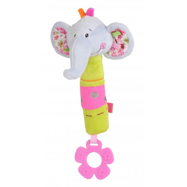 Іграшка з пищалкою "Винахідливий слоник" (Висота 27см) "BabyOno"