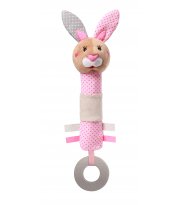 Іграшка з пищалкою "Кролик Юлія" (9х24 см.) "BabyOno"