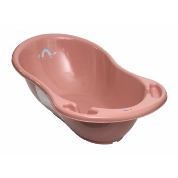 Ванна Tega ME-004 Метео со сливом 86 см ME-004-123, Pink Pearl, пудра