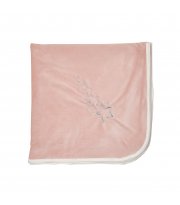 Плед Twins Велюр Double soft 90x90 1411-TDS-24, powder pink, пудра
