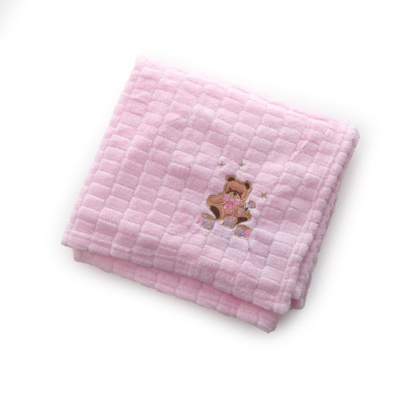 Плед Baby Mix TG-84230 80x110 TG-84230 pink, pink, рожевий