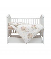 Змінне ліжко 3 ел Twins Comfort Soft (фланель), Дерево