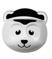 Корзина для игрушек Maltex Panda 6205_98, white/black, белая/черная