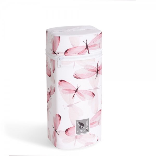Термоупаковка Cebababy Jumbo Flora & Fauna W-005-099-543, Libelula, белый / розовый