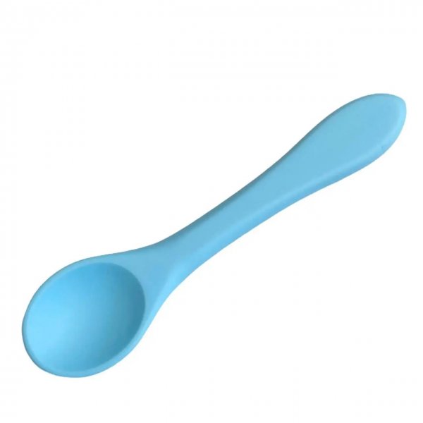 Ложка силіконова Twins Spoon, світло-блакитний