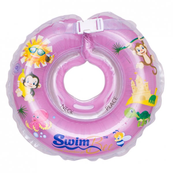 Коло для купання SwimBee 1111-SB-01, Бузкового кольору