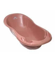 Ванна Tega ME-005 Метео со сливом 102 см ME-005-123, Pink Pearl, пудра
