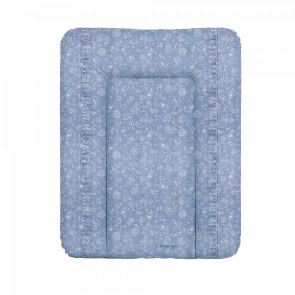 Пеленальний матрац Cebababy 50x70 Denim Style W-143-119-592, Boho blue, блакитний