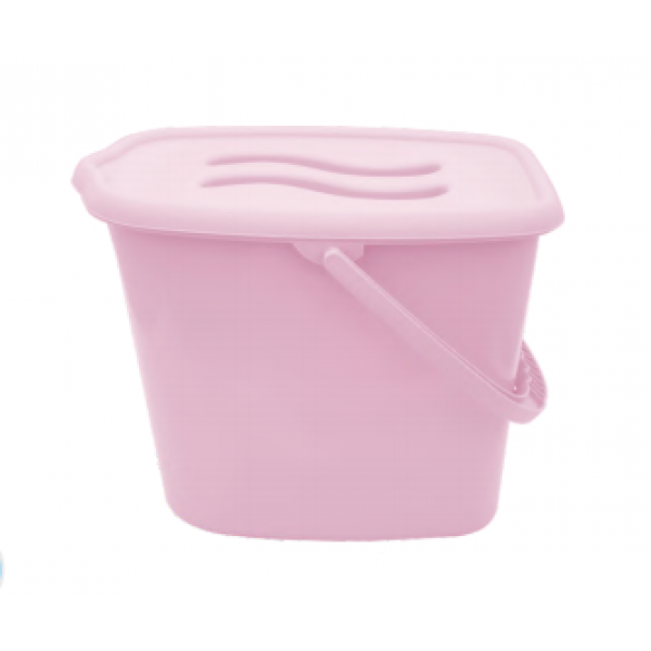 Ведерко для памперсов Maltex Classic pink, розовый