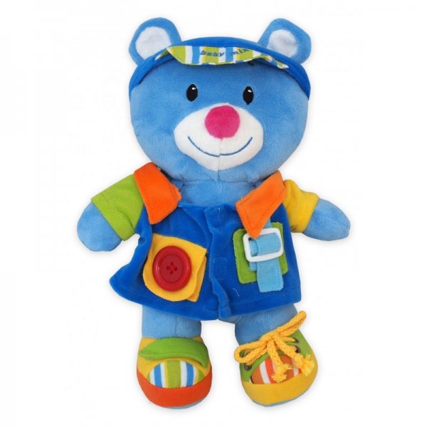 Плюшева іграшка Baby Mix TE-9823-25 ​​Ведмедик TE-9823-25 ​​D, dark blue, блакитний