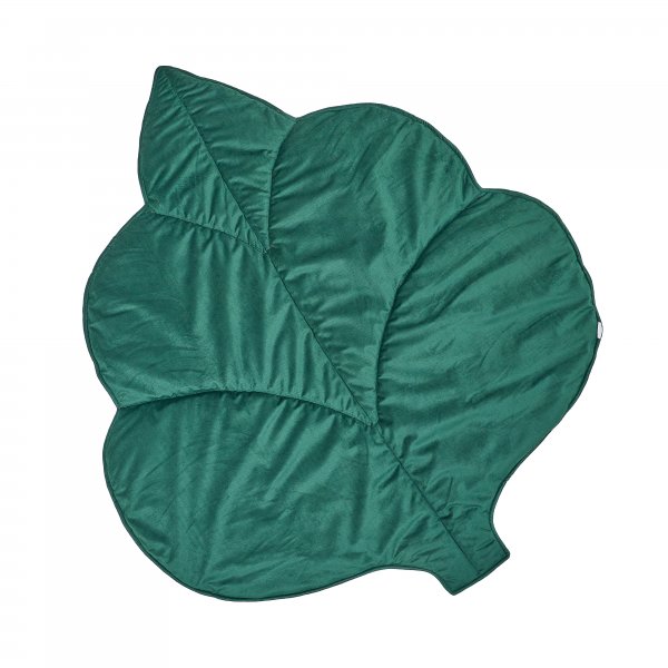 Килимок Twins листок 100х120 Velvet, green, смарагдовий