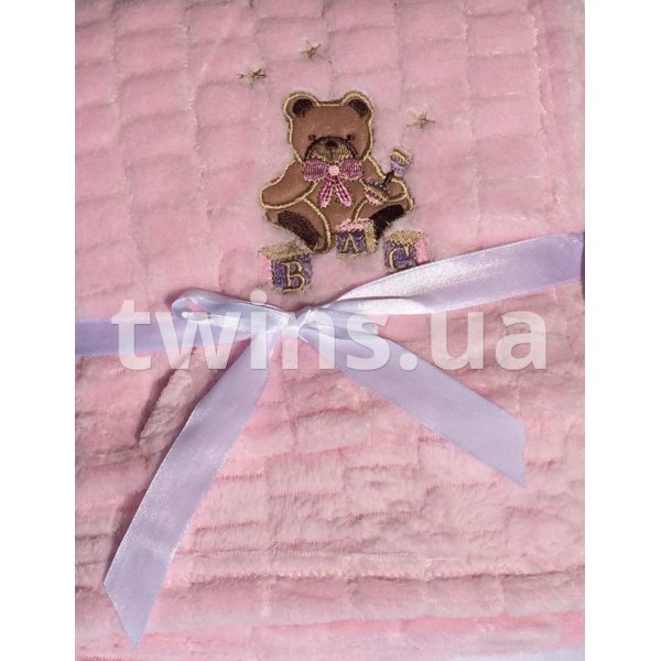 Плед Baby Mix TG-84230 80х104 см. pink