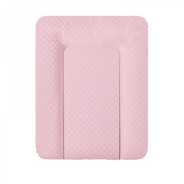 Пеленальний матрац Cebababy 50x70 Caro Premium line W-143-079-129, pink nude, рожевий дим