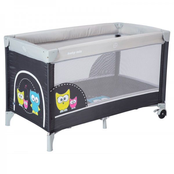 Манеж-кровать Baby Mix Sowa HR-8052 175 graphite