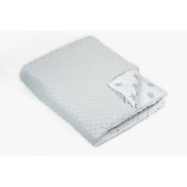 Одеяло в кроватку Twins Minky 120/160 grey