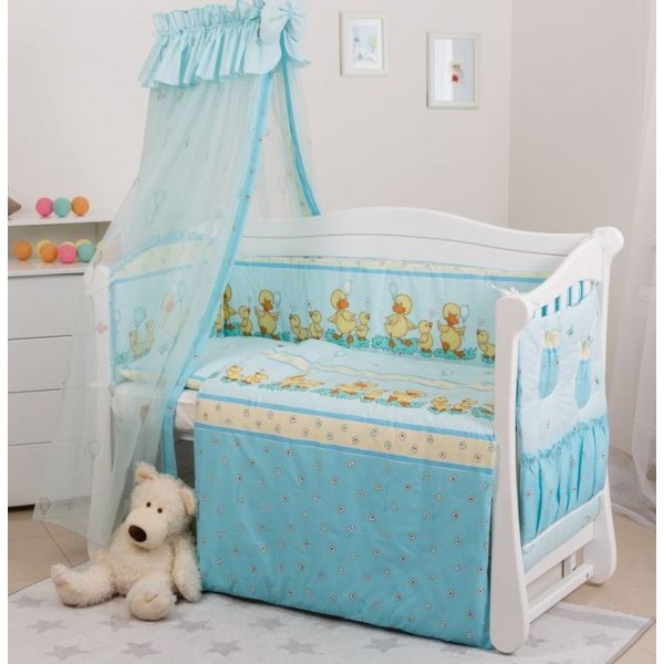 Дитяче ліжко Twins Standart Каченята з кульками С-025