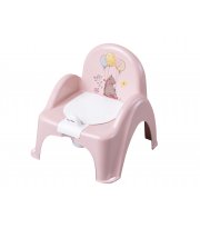 Горшок кресло Tega FF-007 Лесная сказка FF-007-107, light pink, светло розовый