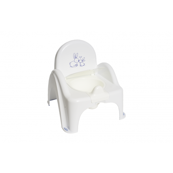 Горщик крісло Tega KR-012 Кролик без музики KR-012-103, white, білий