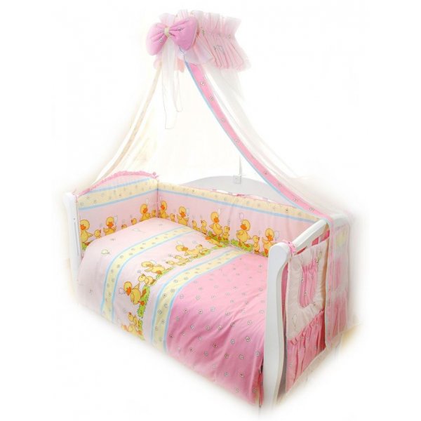 Дитяче ліжко Twins Standart Каченята з кульками С-026