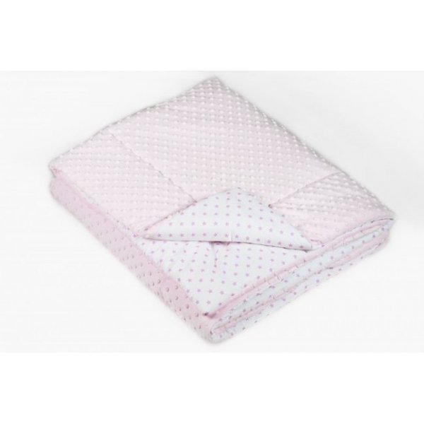 Одеяло в кроватку Twins Minky 120/160 pink