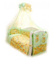 Сменная постель Twins Comfort С-012 Пушистые мишки зел