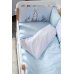 Постельный комплект Baby Veres "Summer Bunny blue New" (6ед.) - сменный постельный комплект универсальный голубой 3 ед. 110*90 (+780грн.)