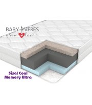 Матрац Baby Veres Sisal Coal Memory Ultra (підлітковий матрац 10 см) - 200х120х10см - 10 см
