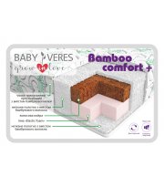 Матрас Baby Veres Bamboo comfort+ (подростковый матрас 18см) – 190х120х18см – 18 см