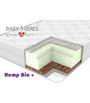 Матрас Baby Veres Hemp Bio+ (подростковый матрас 22 см) – 190х140х22см – 22 см